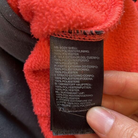 The North Face | Coral Pink Mock Neck Full Zipper Fleece Jacket M - Picture 8 of 9